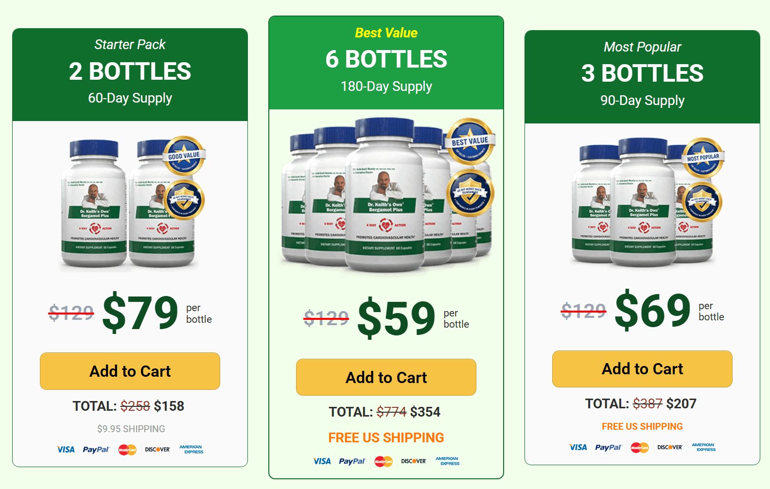 Bergamot Plus Pricing